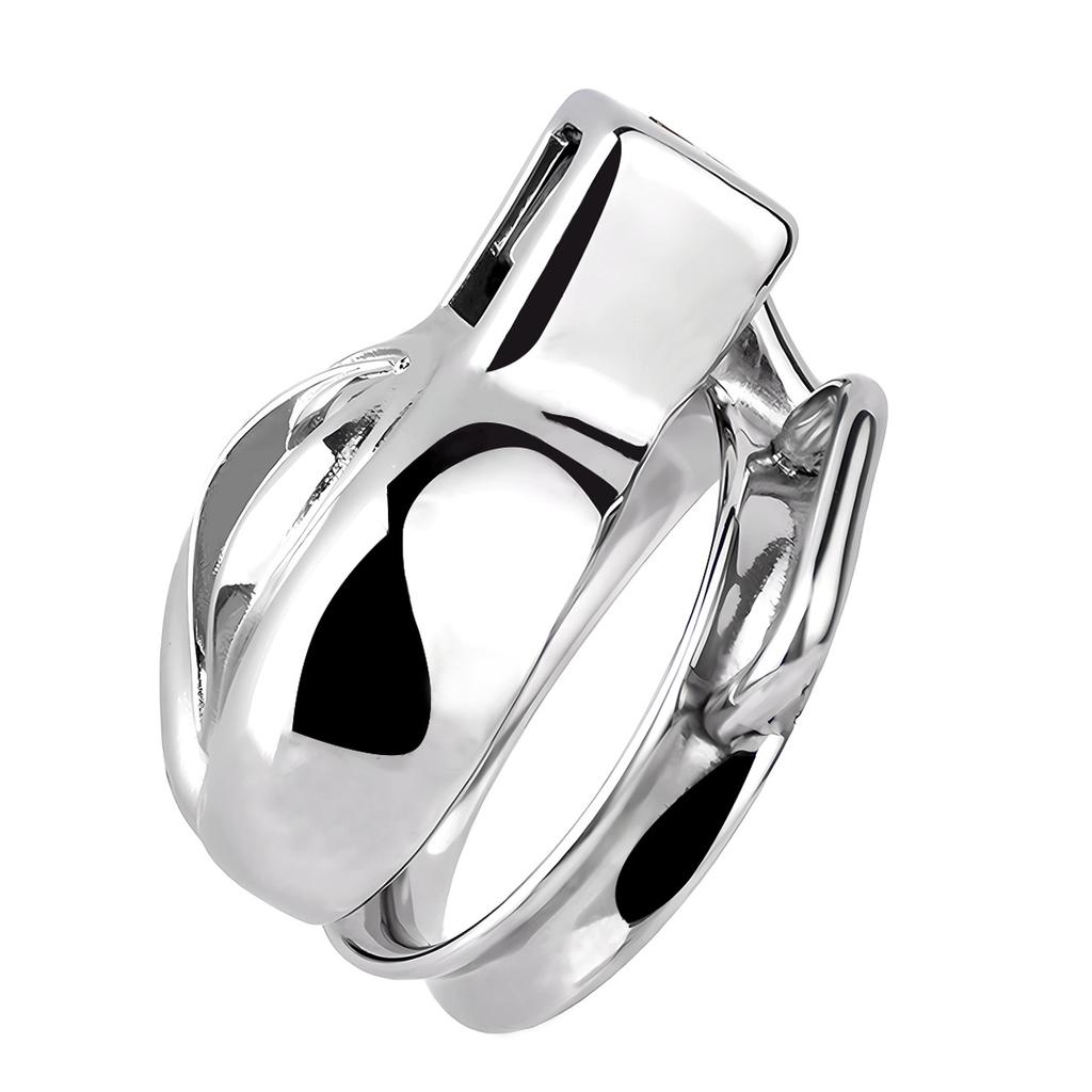 Мужской носимый замок целомудрия из нержавеющей стали, металлическая клетка для пениса, кольцо для пениса, удерживающее раб, секс-игрушки, носилки для мячей