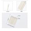 Wooden Cotton Swabs, 100 pcs - Double-Ended for Ear Cleaning & Makeup Removal