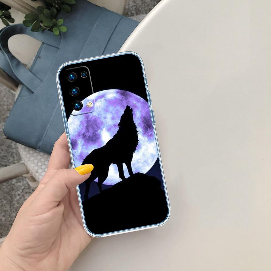 LO7 Animal Wolf Phone Case for Motorola Moto G10 G20 G30 G31 G32 G34 G35 G41 G42 G50 G51 G52 G55 G60 G60S G62 G71 G72 G75