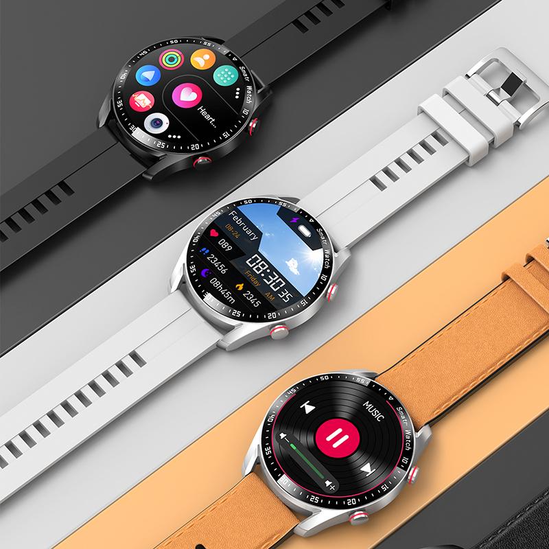 Умные часы с ЭКГ+PPG, Bluetooth-звонком, лазерным здоровьем, измерением артериального давления, фитнес- и спортивными функциями, водонепроницаемые