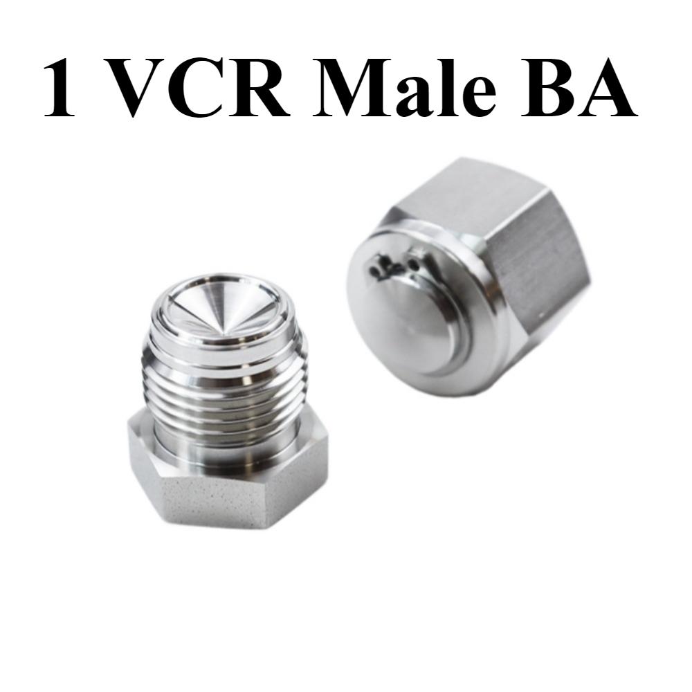 BA или EP Класс 1/8" 1/4" 3/8" 1/2" 3/4" 1" VCR Мужской Штекер Женская Заглушка Нержавеющая Сталь SUS 316L Вода Газ Масло