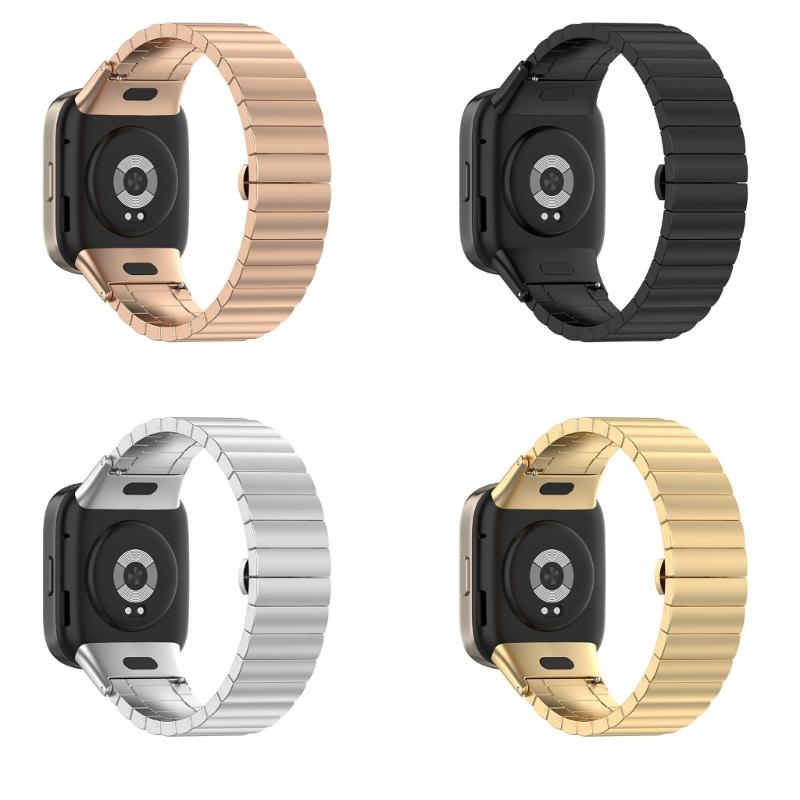 Ремешок из нержавеющей стали для Redmi Watch 3 Браслет Запасной ремешок для часов Браслет с защитой от царапин Быстросъемный ремешок