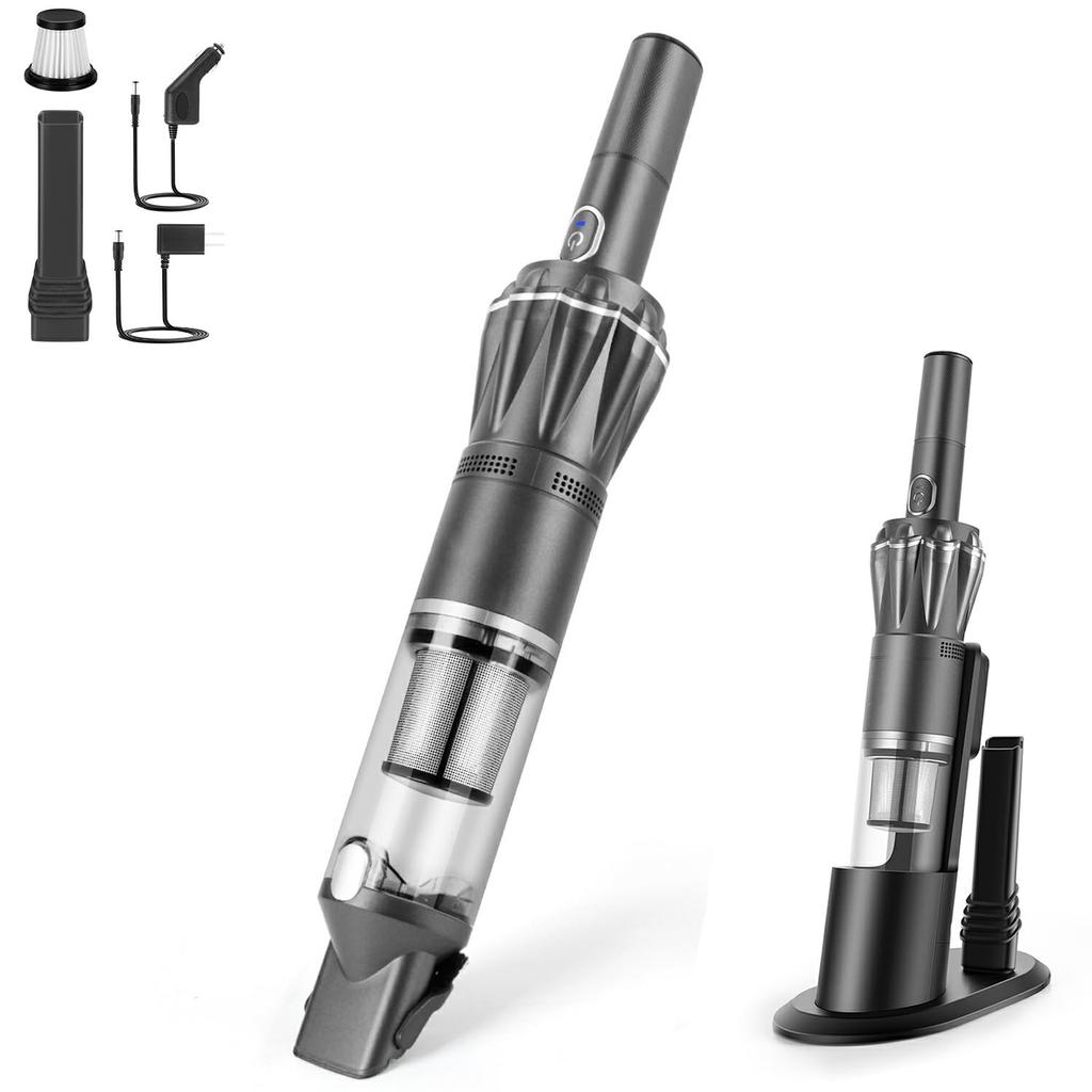 LNSOO Handy Cleaner Vacuum Cleaner Handy Cordless Car Vacuum Cleaner 15000pa Powerful Suction 30 Minutes Continuous Operation Compact Ultra Light