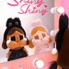 POP MART Плюшевая игрушка из серии CRYBABY SHINY SHINY (розовый)