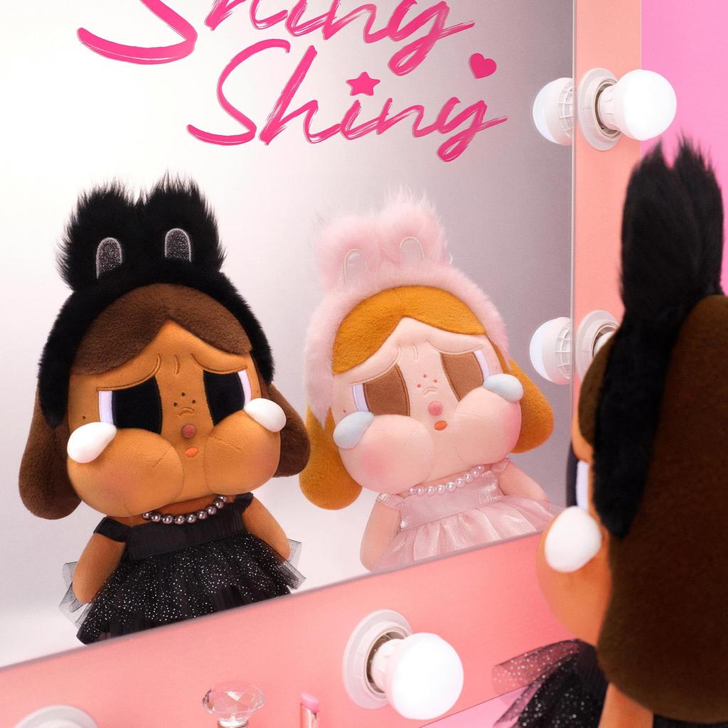 POP MART Плюшевая игрушка из серии CRYBABY SHINY SHINY (розовый)