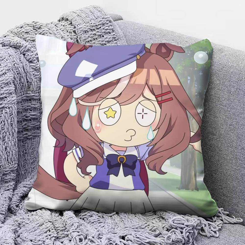 Мем Uma Musume Pretty Derby uma Чехлы для подушек на диван и Декоративные наволочки на заказ