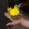 Yousheng Drinking Frog Figurine Night Light Sitting On Cup Frog Decorative Lamp Resin Statue Figurine Home Office Bedroom Desktop Ornament