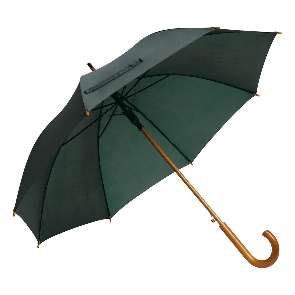 L-Merch Tango Wooden Handle Automatic Stick Umbrella