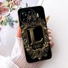 Чехол для Tecno Spark 20 Pro Plus Силиконовый Роскошная Корона Буквы от A до Z 2D Плоский Рисунок Мягкая Крышка Чехол для Телефона Tecno Spark 20 Pro+ KJ7