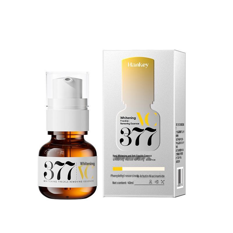 377 Осветляющая сыворотка: Отбеливает, Уменьшает пигментацию и Увлажняет для сияющего тона кожи
