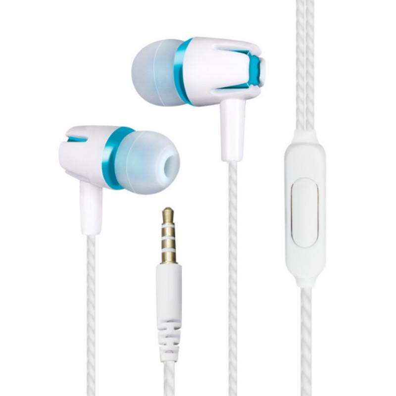 Универсальные наушники-вкладыши, модная шумозащищенная гарнитура для мобильного телефона с жемчужной линией