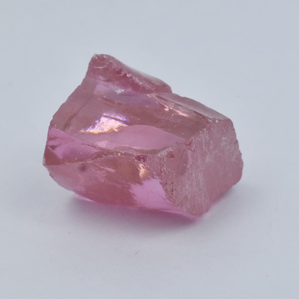 180.47 Ct Natural Pink Sapphire Uncut Rough Vintage Rare Gemstone CERTIFIED
