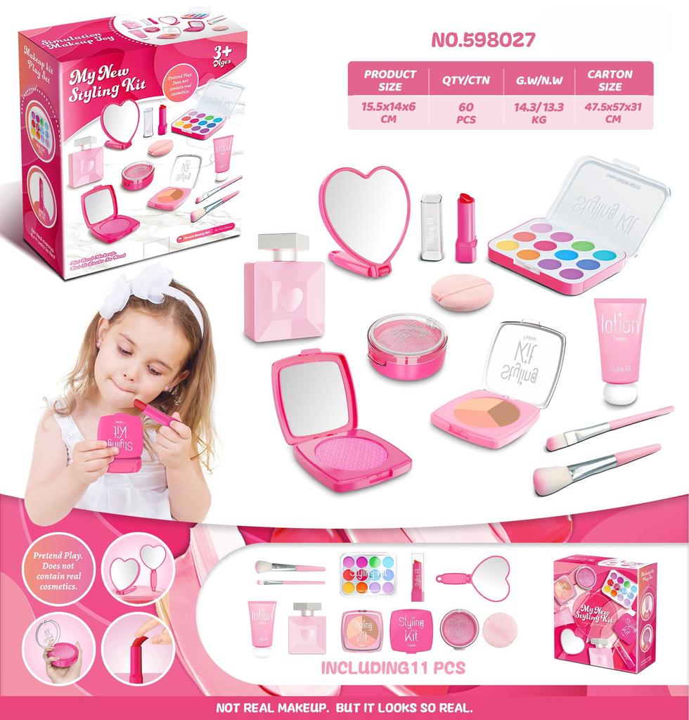 Children'S Play House Simulation Makeup Toys Girls Makeup Sets Cannot Be Smeared