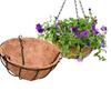 40cm Hanging Basket Chain With 3 Hooks Bonsai Hydroponic Plants Plant Grow Basin Home Garden Decor Flower Plant Pot Hanger Chain