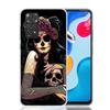 Catrina Beautiful Rose Girl Skull Phone Case For Xiaomi Redmi Note 14 13 14S 12S 12 11S 11T 11E Pro Plus 10S 10 9S 9 Art Customi