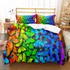 Butterfly Art Duvet Cover Set EU Single Double King US Twin Full Queen Cal Children Bed Linen Set