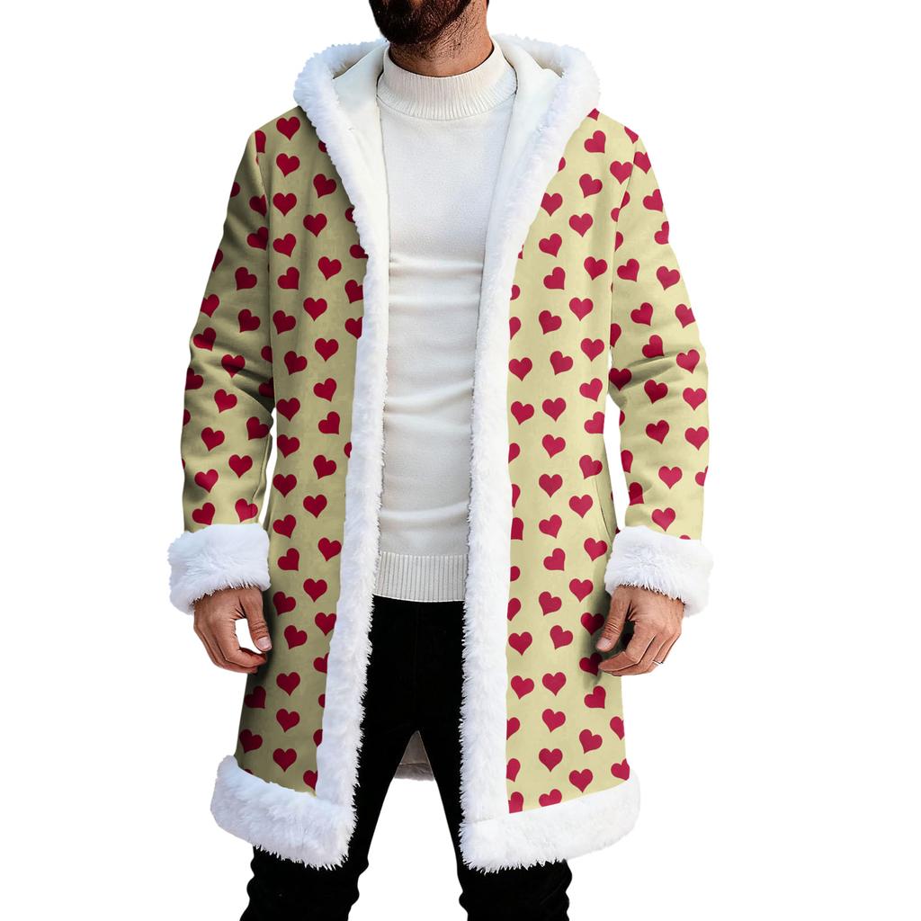 Унисекс кардиган с капюшоном и карманами, теплая верхняя одежда