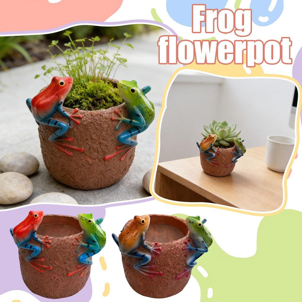 Flower Pot Courtyard Vintage Decoration, Garden Outdoor Potted Plant, Home Decoration