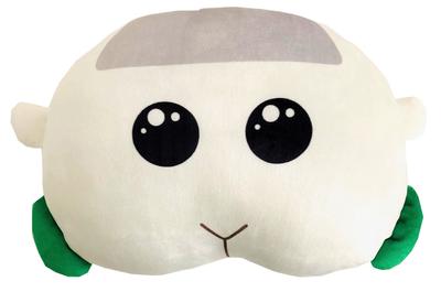 MORIPiLO Morishita PUI PUI Molcar Shiromo Подушка для тела 30x25 см Подушка для спинки дивана Мягкая игрушка Подушка с изображением персонажа Товары Puipui Белый 4620897