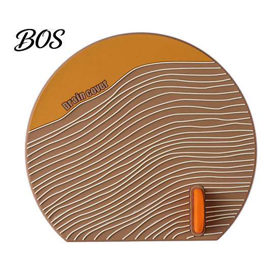 Easy Clean Drain Cover Silicone Floor with Handle, Universal Shower Tub Stopper, Kitchen Sewer Anti-Odor Deodorizing Mat for Bathroom Laundry