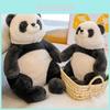 Милая плюшевая игрушка Панда Вулула Толстая и пухлая кукла панда Оптовая трансграничная для девочек