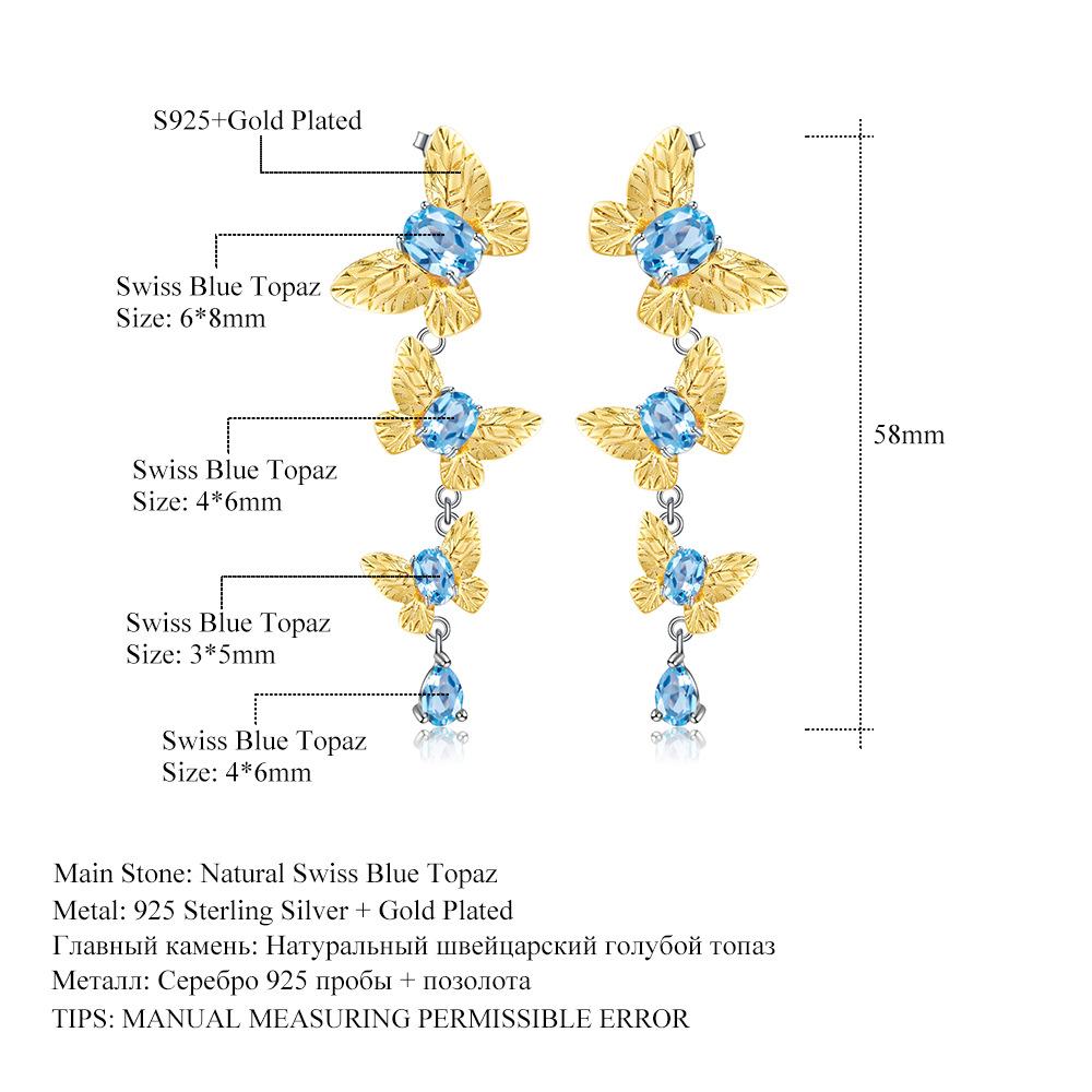 Высококачественные оригинальные дизайнерские серьги с драгоценными камнями. Серьги из серебра 925 пробы с натуральным аметистом в естественном стиле.