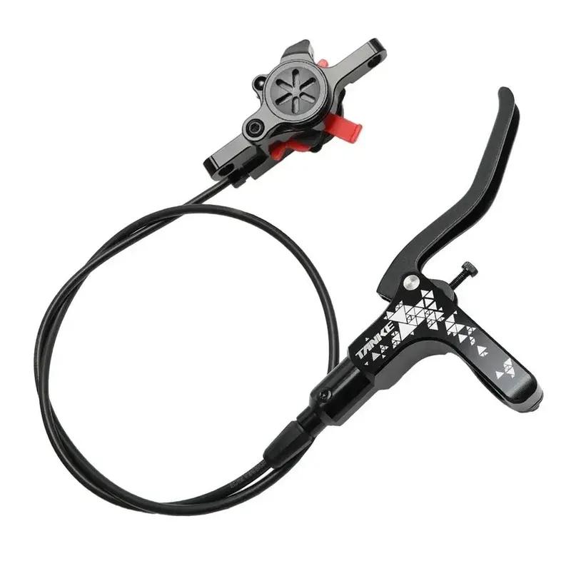 TANKE MTB Hydraulic Disc Brake Set 160mm Rotors Oil Calliper Plate Mountain Bicycle Clamp Handle Bike Double piston oil brake