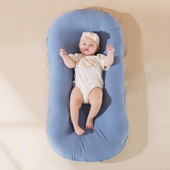 Детская бионическая кровать с поддержкой шеи и спины, структура, похожая на матку, для ощущения матки, подушка для отдыха с потайной молнией, подушка для отдыха новорожденных от 0 до 12 месяцев