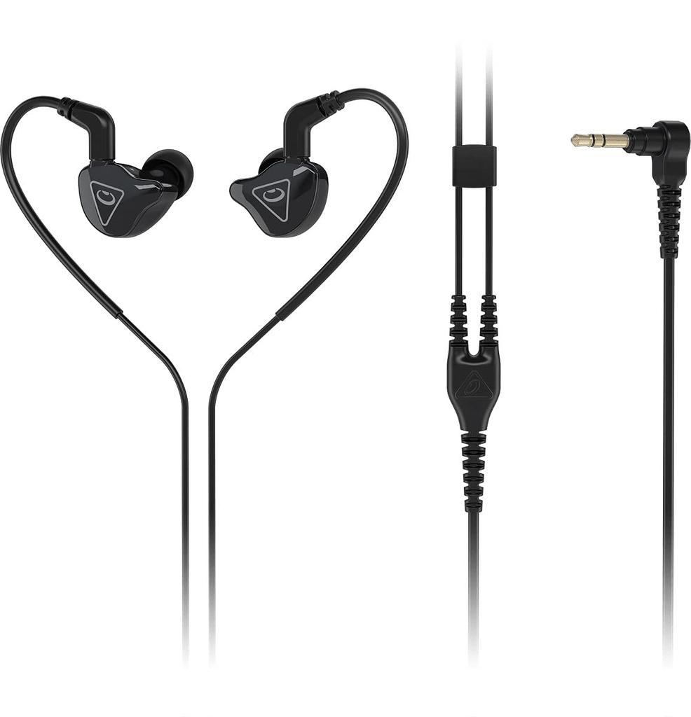 Behringer Monitoring Earphones Dual Hybrid Driver MMCX Terminal Detachable Cable MO240 In-Ear