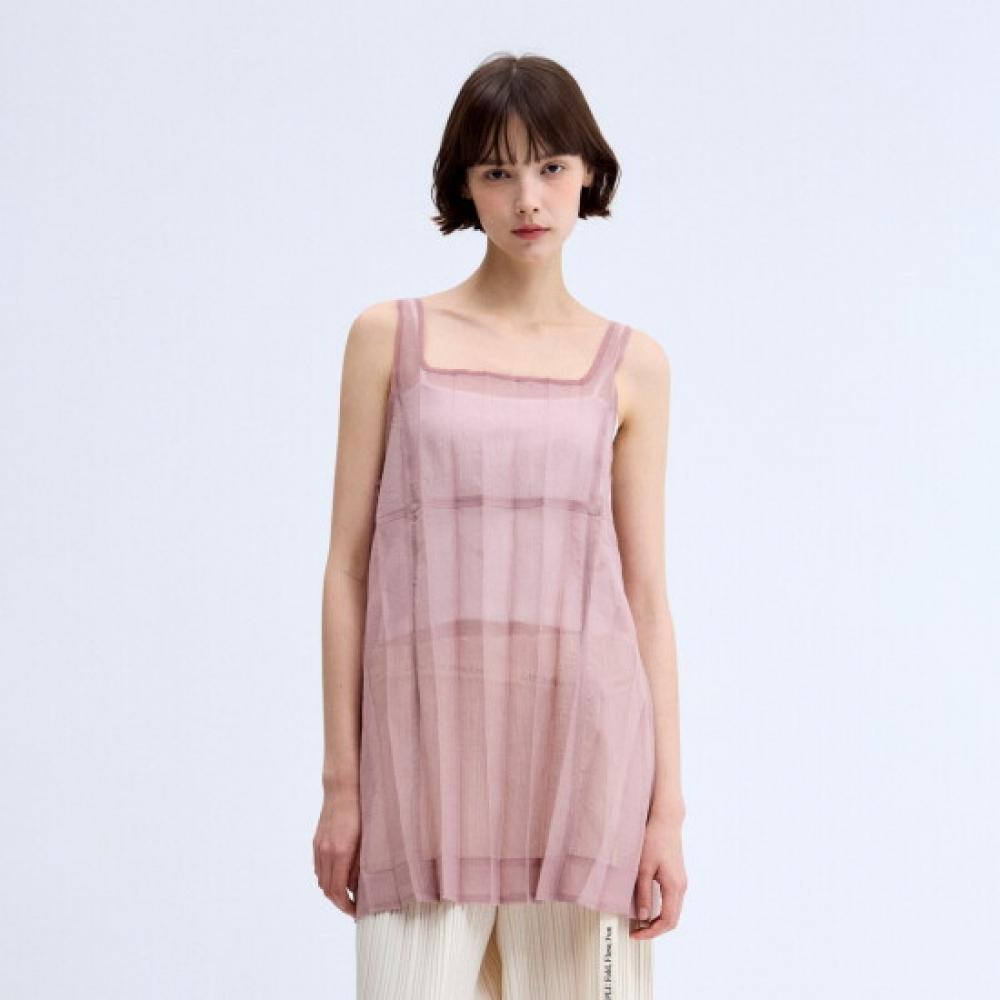 Lapli Organza Layered Mini Dress Lpopf025003