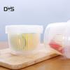 Home Kitchen Double-layer Sealed Onion Fruit Food Drain Storage Box Container