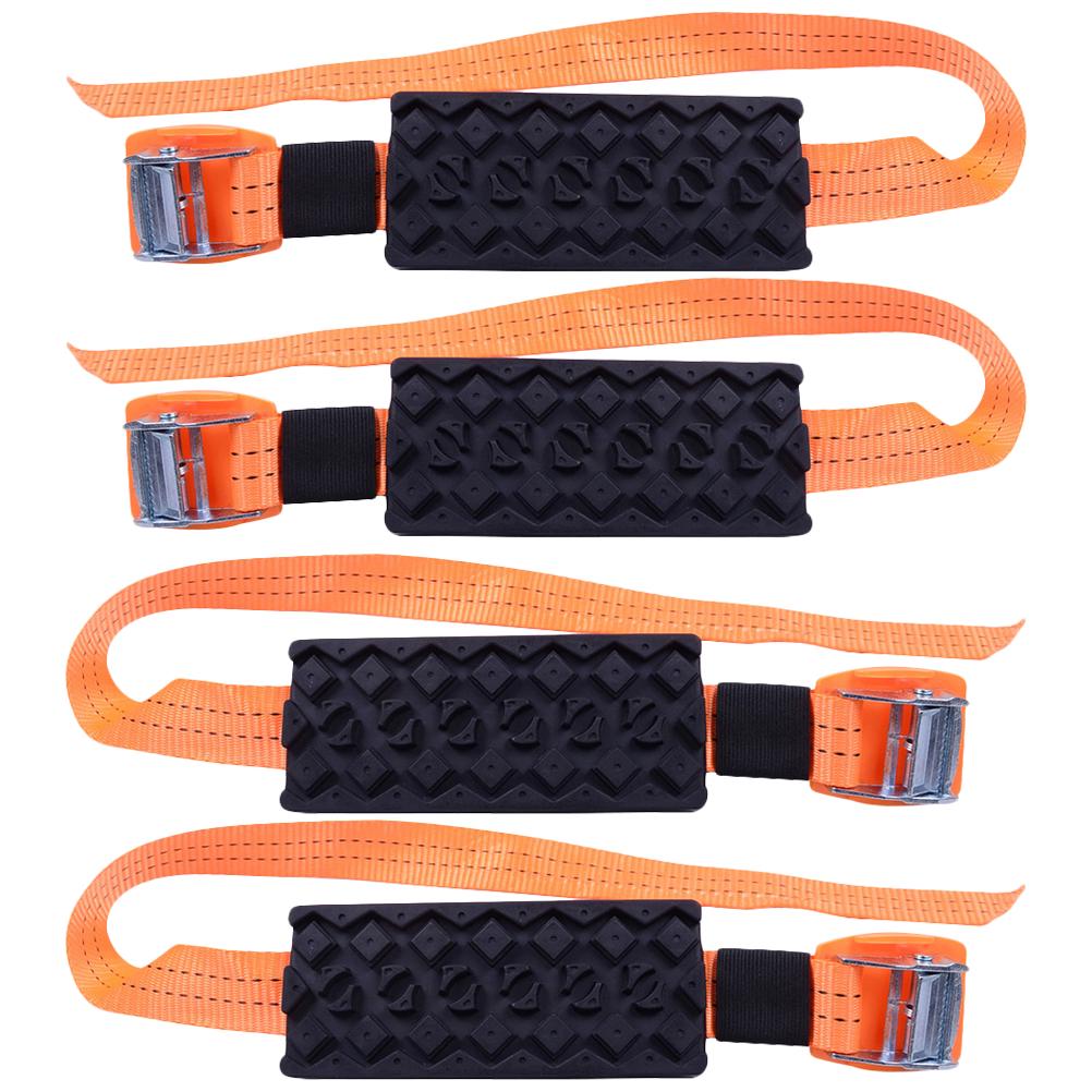 2 комплекта цепей противоскольжения для автомобилей Chian, аварийная цепь, противоскользящая цепь для внедорожников