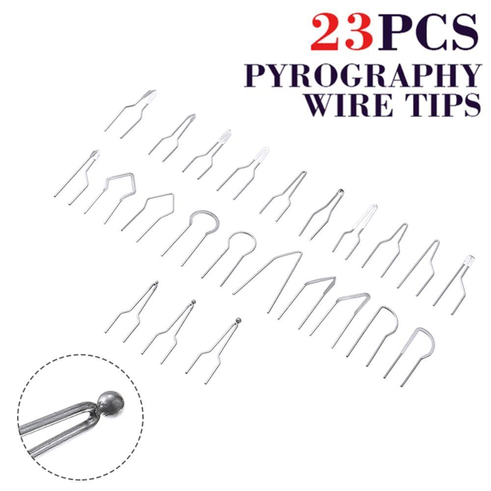 Температура Сварочные Наконечники Трафарет Пирография Маркировка Выжигатель по Дереву Пирография Проволочные Наконечники
