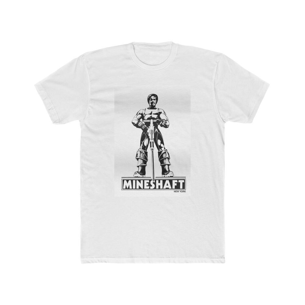 MINESHAFT NYC Leather Gay Bar Men#039;s Cotton Crew Tee Unisex T-Shirt