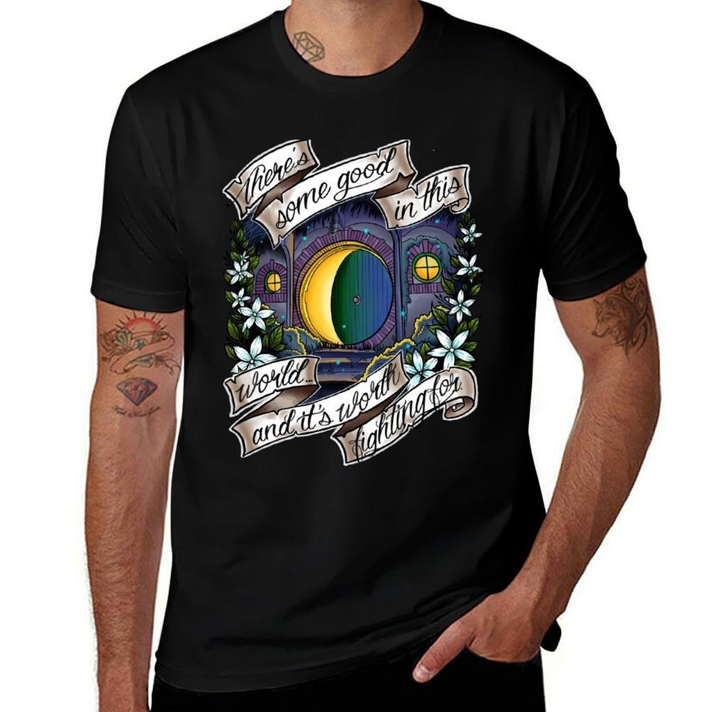 In A Hole In The Ground Tshirt Minimal Art Print Tshirt