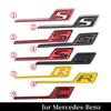 Car Sticker R S C Emblem Trunk Badge Decal for GT GT43 GT50 GTR GTS GTC C63S E63S GLC63S GLE63S Etc.