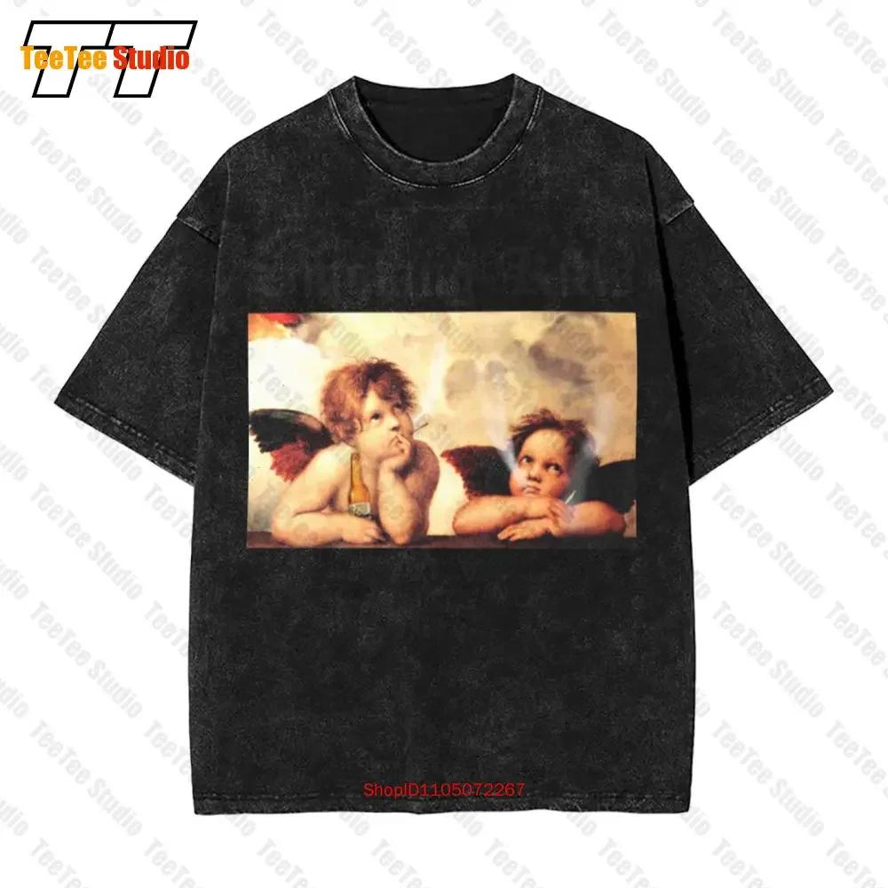 Fr2 Fxxing Rabbit Smoking Kills Angels Vintage Oversized Tshirt X6o2