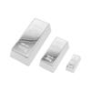 Fake Silver Bullion Realistic Silver Bar Simulated Silver Brick for Funny Gifts Halloween Party Favor Home Decor Holiday