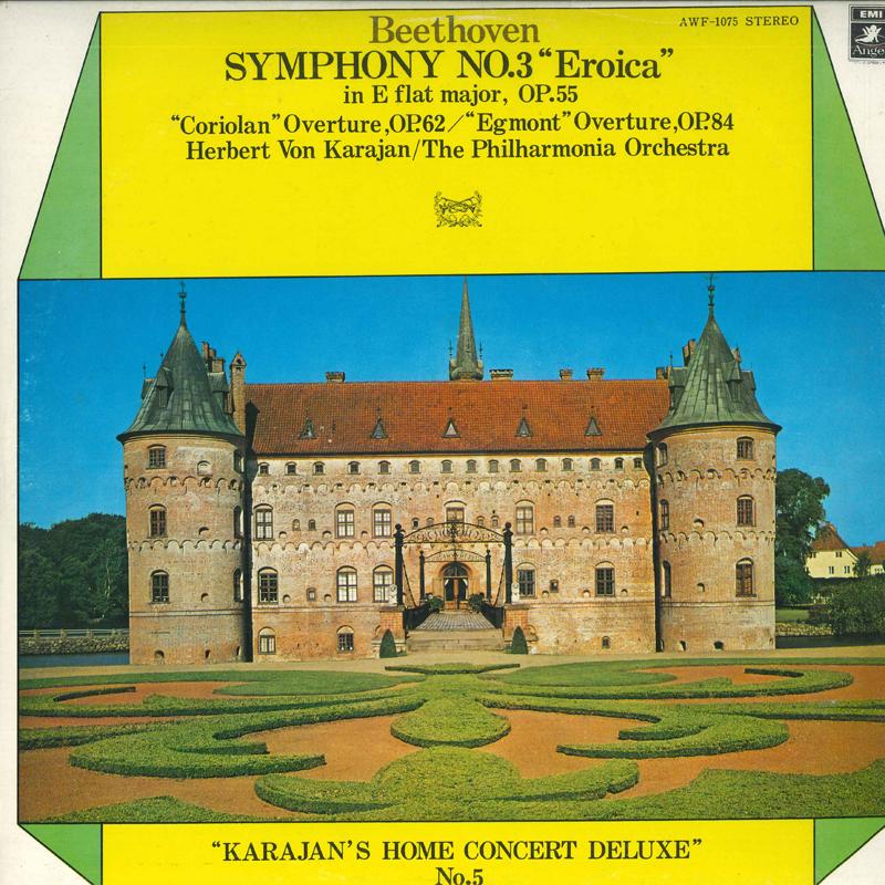 LP Record HERBERT VON KARAJAN - The Brilliant World of Karajan's Ma AWF1075 ANGEL Japan Classical Used