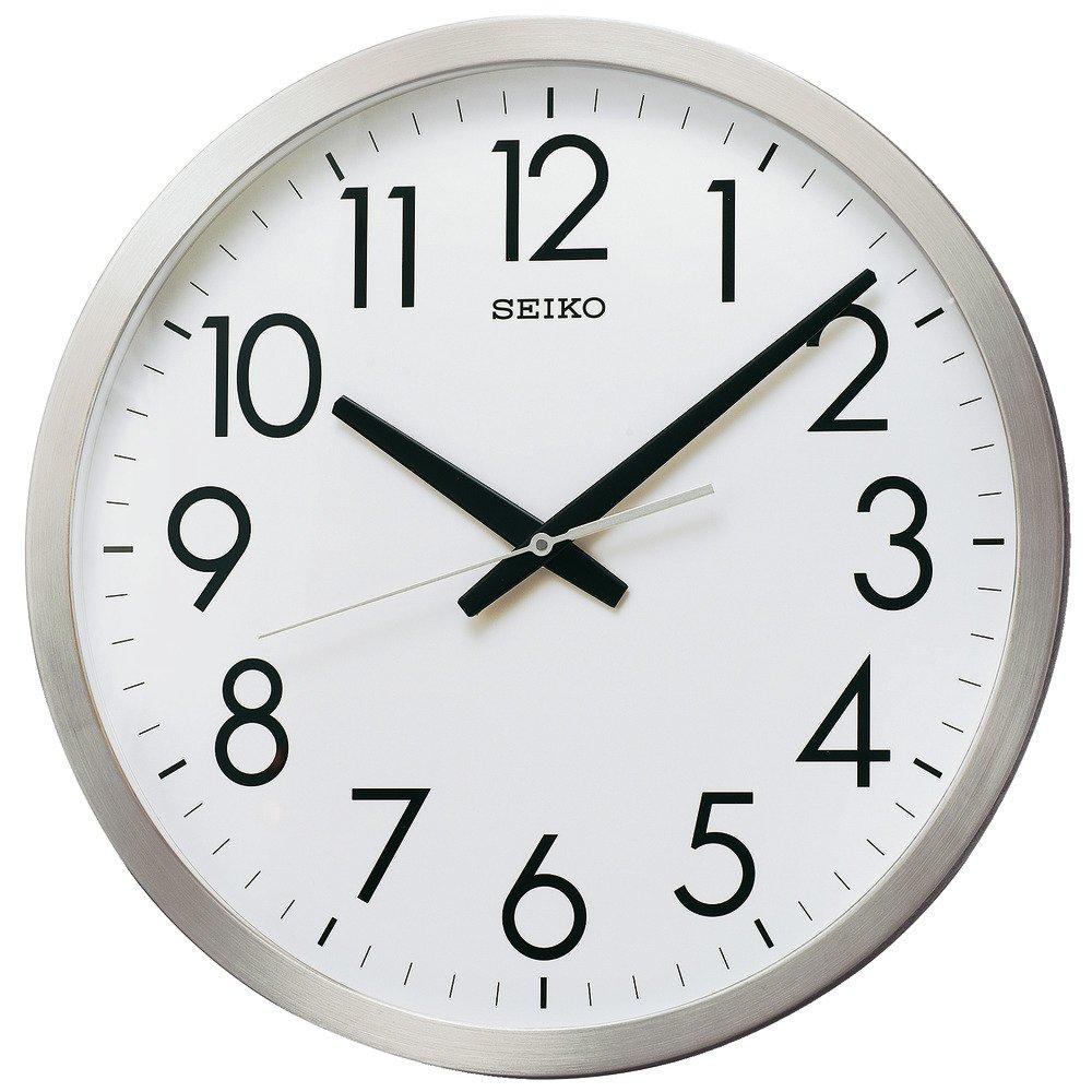 Seiko Clock Wall Office Metal KH409S SEIKO Clock, Type, Analog, Quartz, Frame,