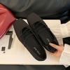Fashion 2025 New Fashion Silk Women Ballet Flats Shoes Luxury Soft Female Square Toe Footwear Shallow Ladies Mary Janes Flats Shoes