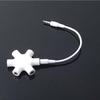 3.5mm Earphone Headphone Audio Splitter 1 Male To 2 3 4 5 Female Port Cables