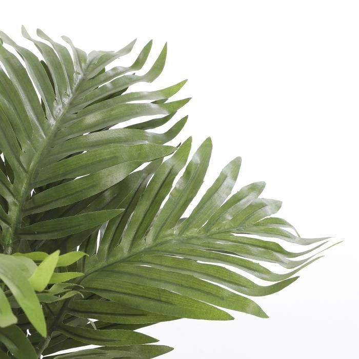 Plante Artificielle - Mica Decorations - Palmier Areca - H45 X Ø60 Cm - Vert - Sans Entretien