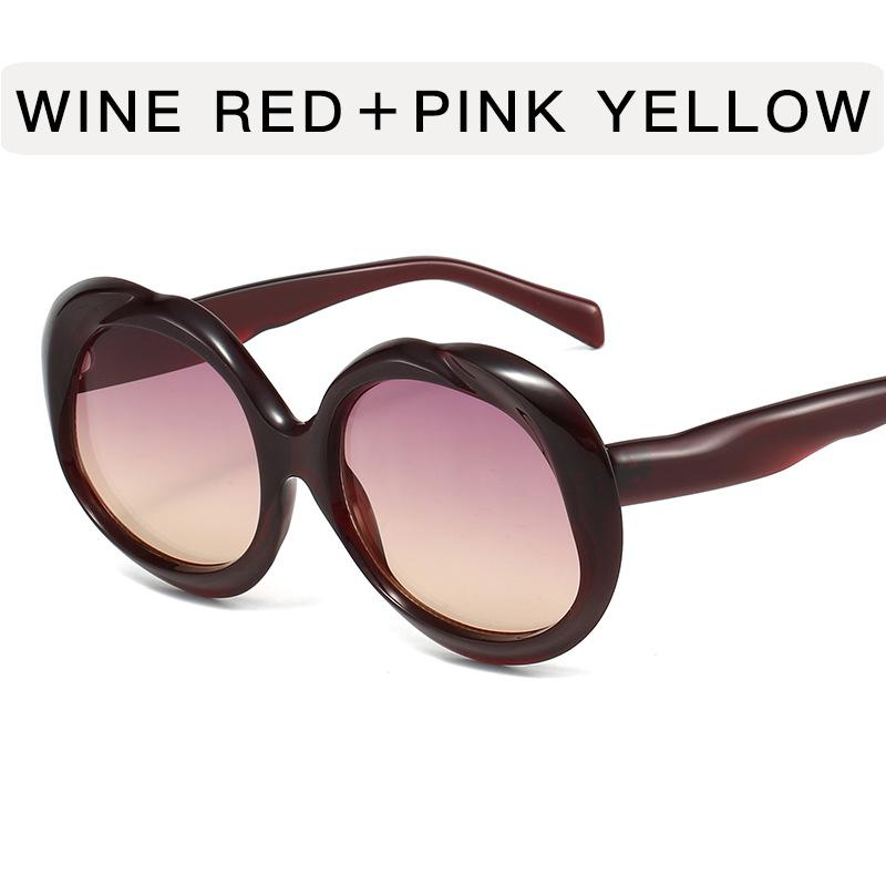 New Stylish Sunglasses for Women Round Shape UV400 Protection Sun Glasses for Women Holiday Travelling Men Sunglass