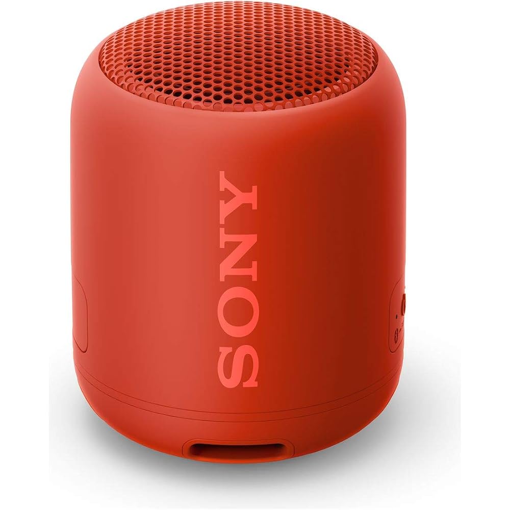 Sony Wireless Portable Speaker SRS-XB12: Waterproof / Dustproof / Bluetooth Compatible / Deep Bass Model / Built-in Microphone / Lightweight and Compa