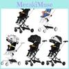 Cow Pattern Star Print Four Wheeled Baby Stroller Foldable Seat Convertible