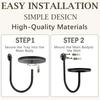 Space Saving Hanging Plant Stand Sturdy Iron Planter Rack Wall Mounted Plant Holder  Office Decor