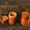 Handicraft Tea Jar Wooden Multi-purpose Can Hold Sandalwood and Agarwood Jar Cylinder