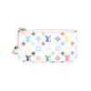 Louis Vuitton X Takashi Murakami Кошелек-ключница Мультиколор/Белый кантва с монограммой Женские кошельки M28388
