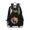 Super Mario Backpack Teen Student Bookbag Printed Gaming Backpack for Boys and Girls